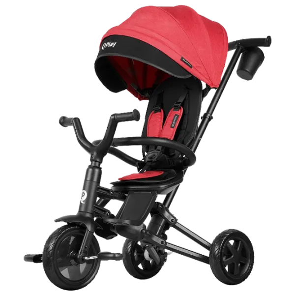 Трицикл Qplay Nova Niello 25 кг/ Красный photo 1