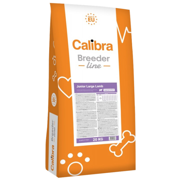 Hrană pentru câini uscată Calibra Dog Breeder Line SP Junior Large 20 kg/ Miel photo 1 Hrană pentru câini uscată Calibra Dog Breeder Line SP Junior Large 20 kg/ Miel photo 1