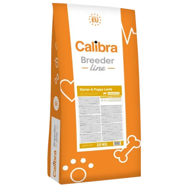 Hrană pentru câini uscată Calibra Dog Breeder Line SP Starter-Puppy 20 kg/ Miel photo 1 Hrană pentru câini uscată Calibra Dog Breeder Line SP Starter-Puppy 20 kg/ Miel photo 1