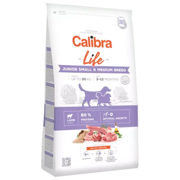 Корм для собак сухой Calibra Dog Life 2.5 кг/ Ягненок photo 1