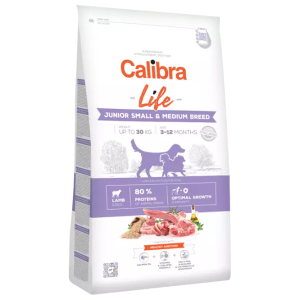 Корм для собак сухой Calibra Dog Life 2.5 кг/ Ягненок photo 1