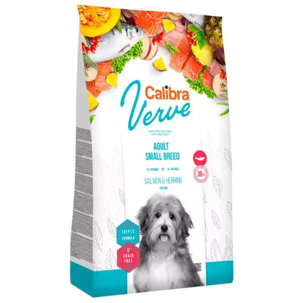 Hrană pentru câini uscată Calibra Dog Verve GF  6 kg / Hering photo 1 Hrană pentru câini uscată Calibra Dog Verve GF  6 kg / Hering photo 1
