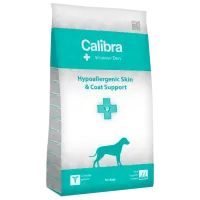 Hrană pentru câini uscată Calibra VD Dog Hypoallergenic Skin-Coat Support 2 kg/ Somon