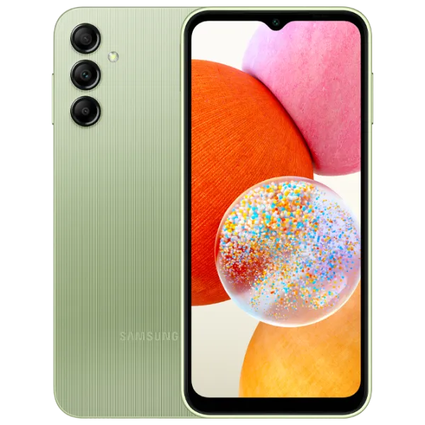 Samsung Galaxy A14 4 ГБ/ 64 ГБ/ Dual SIM/ Зеленый Светлый photo 1 Samsung Galaxy A14 4 ГБ/ 64 ГБ/ Dual SIM/ Зеленый Светлый photo 1