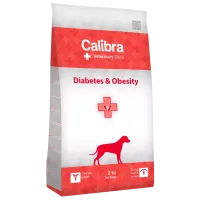 Hrană pentru câini uscată Calibra VD Dog Diabetes-Obesity 2 kg/ Găină