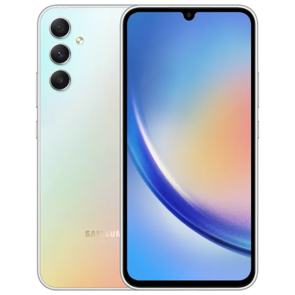 Samsung Galaxy A34 6 GB/ 128 GB/ Dual SIM/ Silver  photo 1