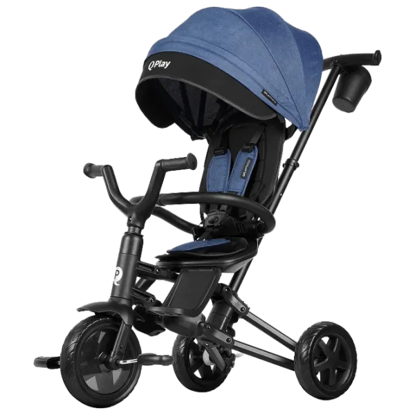 Triciclu Qplay Nova Niello 25 kg/ Blue photo 1 Triciclu Qplay Nova Niello 25 kg/ Blue photo 1