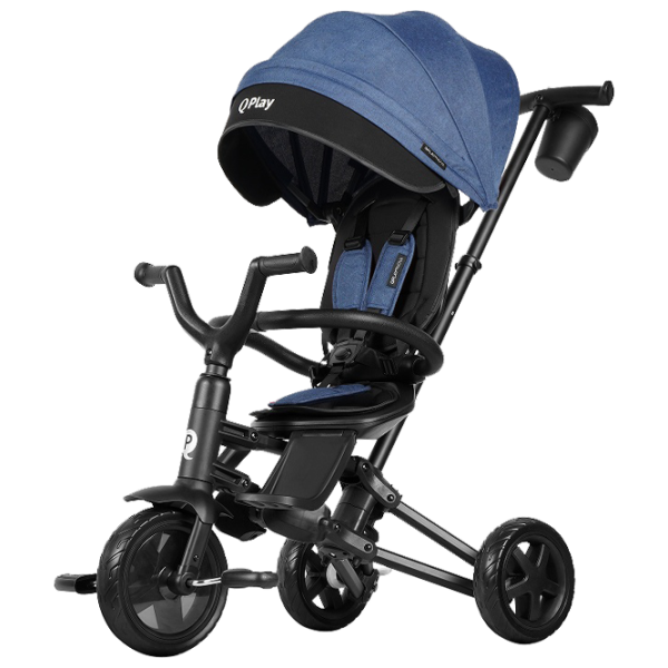 Triciclu Qplay Nova Niello 25 kg/ Blue photo 1 Triciclu Qplay Nova Niello 25 kg/ Blue photo 1