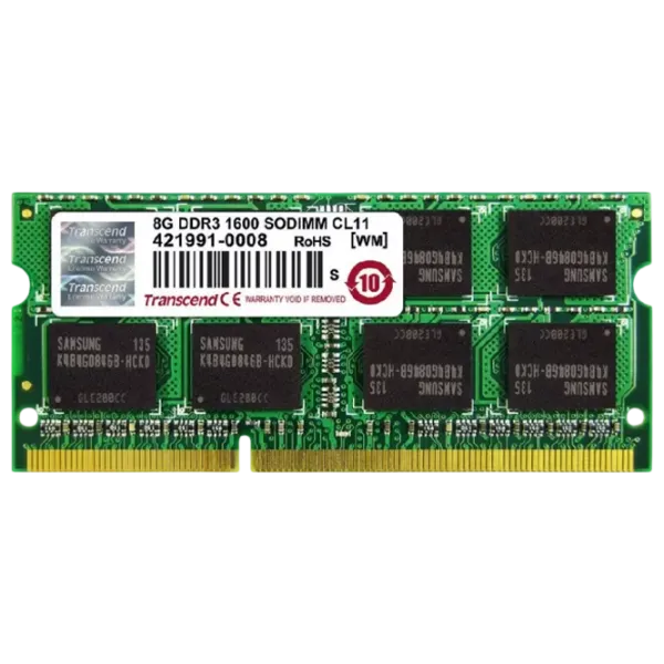Memorie RAM Transcend TS1GSK64W6H SO-DIMM/ DDR3/ 8 GB photo 1