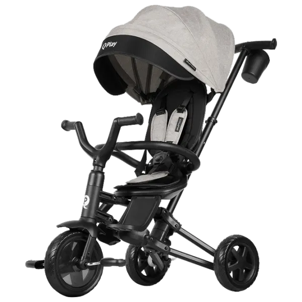 Triciclu Qplay Nova Niello 25 kg/ Gray photo 1 Triciclu Qplay Nova Niello 25 kg/ Gray photo 1