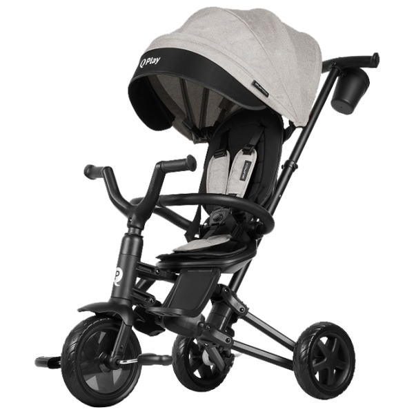 Triciclu Qplay Nova Niello 25 kg/ Gray photo 1 Triciclu Qplay Nova Niello 25 kg/ Gray photo 1