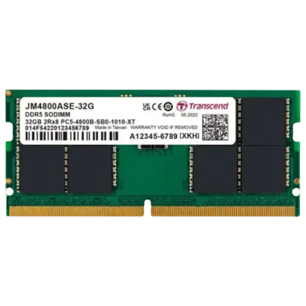 Оперативная память Transcend JM4800ASE-32G SO-DIMM/ DDR5/ 32 ГБ photo 1