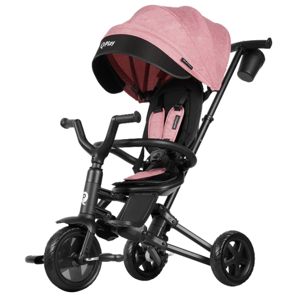 Трицикл Qplay Nova Niello 25 кг/ Розовый photo 1