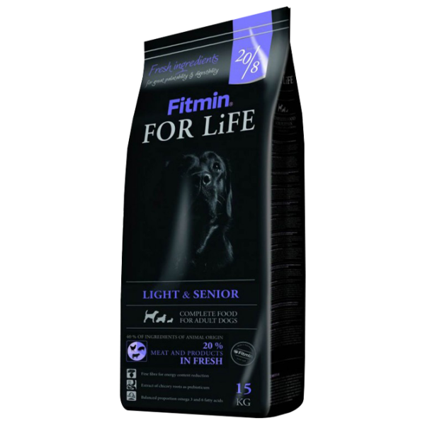 Корм для собак сухой Fitmin For Life Senior 15 кг/ Курица, свинина, говядина photo 1