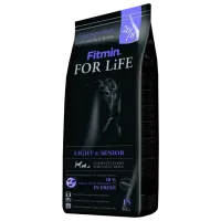 Корм для собак сухой Fitmin For Life Senior 15 кг/ Курица, свинина, говядина
