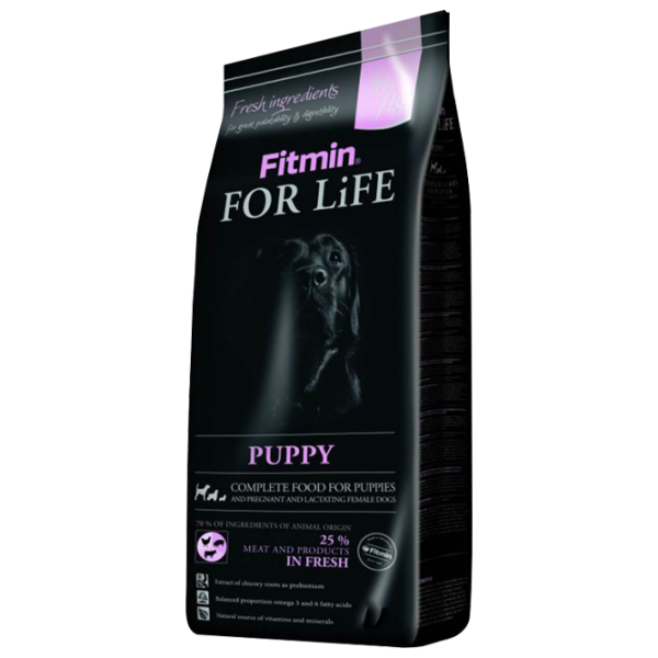 Корм для собак сухой Fitmin For Life Щенок 3 кг/ Курица, свинина, говядина photo 1