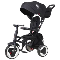 Triciclu Qplay Rito Plus 20 kg/ Black