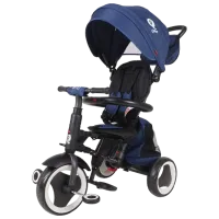 Трицикл Qplay Rito Plus 20 кг/ Синий