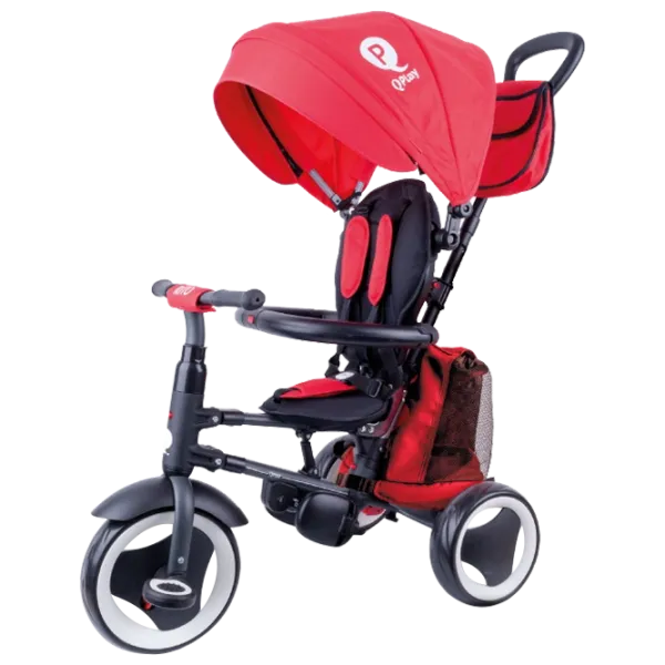 Трицикл Qplay Rito Plus 20 кг/ Красный photo 1 Трицикл Qplay Rito Plus 20 кг/ Красный photo 1