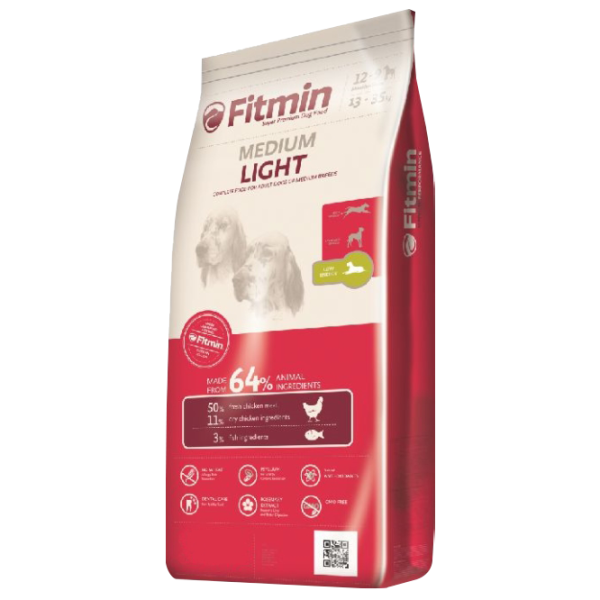 Hrană pentru câini uscată Fitmin Medium sedentar 3 kg/ Găină photo 1 Hrană pentru câini uscată Fitmin Medium sedentar 3 kg/ Găină photo 1