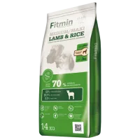 Корм для собак сухой Fitmin Medium maxi 14 кг/ Ягненок, рис