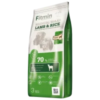 Корм для собак сухой Fitmin Medium maxi 3 кг/ Ягненок, рис