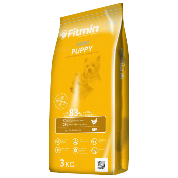 Корм для собак сухой Fitmin Mini щенок 3 кг/ Курица photo 1 Корм для собак сухой Fitmin Mini щенок 3 кг/ Курица photo 1