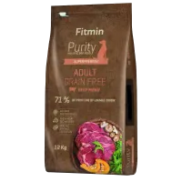 Корм для собак сухой Fitmin Purity GF Adult 12 кг/ Говядина