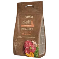 Корм для собак сухой Fitmin Purity GF Adult Mini 4 кг/ Говядина