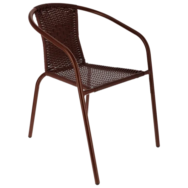 Scaun de grădină Jumi 886070 Metal/ Brown photo 1 Scaun de grădină Jumi 886070 Metal/ Brown photo 1