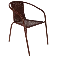 Садовый стул Jumi 886070 Металл/ Коричневый