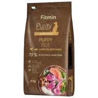 Корм для собак сухой Fitmin Purity Rice щенок 2 кг/ ягненок, лосось
