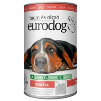 Hrană pentru câini umedă Eurodog 2313 1.24 kg/ Vită