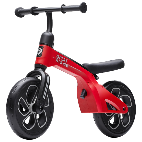 Bicicletă fără pedale Qplay Tech 10" Metal/ Red Black photo 1
