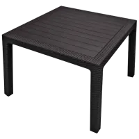 Садовый стол Keter Melody Quartet (230675) Квадратный/ Коричневый