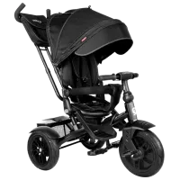 Трицикл Qplay Premium 25 кг/ Черный