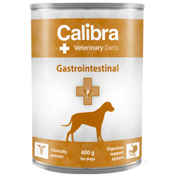 Корм для собак влажный Calibra VD Dog Gastrointestinal Can 0.4 кг/ Лосось photo 1