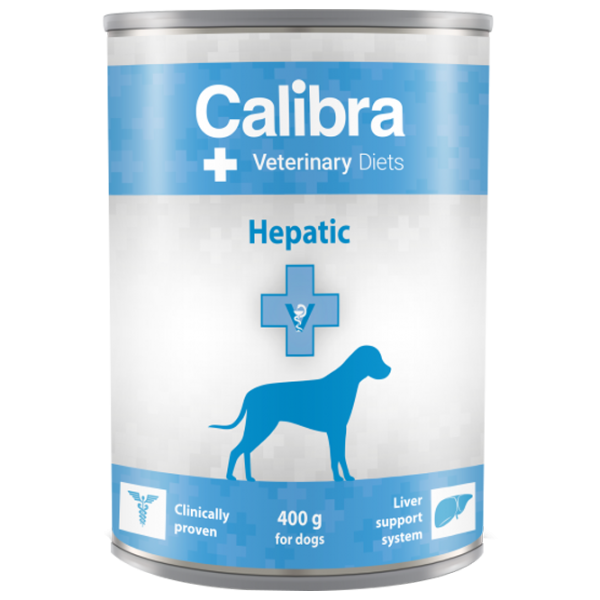 Hrană pentru câini umedă Calibra VD Dog can Hepatic 0.4 kg/ Găină photo 1