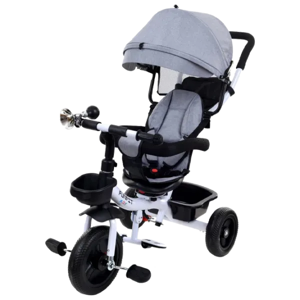 Triciclu FunFit Twist 30 kg/ Gray photo 1