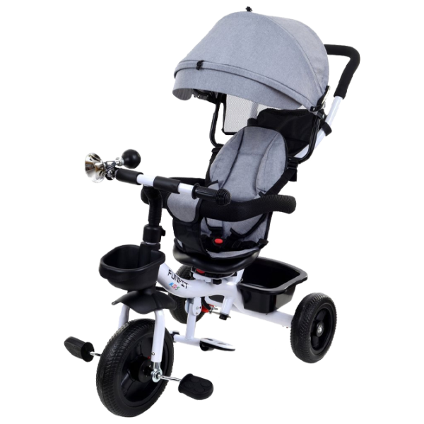Triciclu FunFit Twist 30 kg/ Gray photo 1