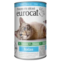 Корм для кошек влажный Eurocat 2291 0.415 кг/ Рыба