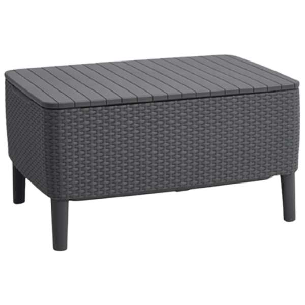 Masă de grădină Keter Salemo Table (244102) Dreptunghiular/ Graphite photo 1