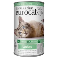 Корм для кошек влажный Eurocat 2289 0.415 кг/ Оленина
