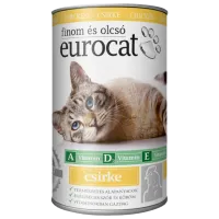 Корм для кошек влажный Eurocat 2288 0.415 кг/ Курица