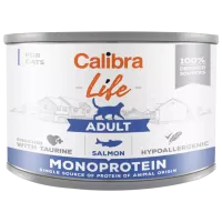 Hrană pentru pisici umedă Calibra Cat Life can Adult 0.2 kg/ Somon