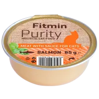 Корм для кошек влажный Fitmin Purity 85 г/ Лосось