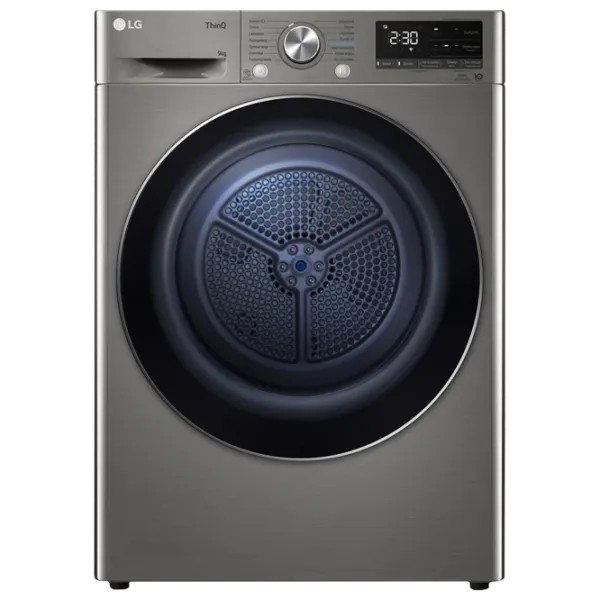 Mașină de uscat rufe LG DC90V5V9S 9 kg/ Inox photo 1