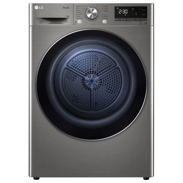 Mașină de uscat rufe LG DC90V5V9S 9 kg/ Inox photo 1