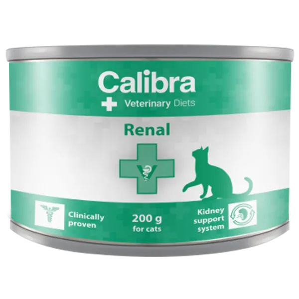 Корм для кошек влажный Calibra VD Cat can Renal 0.2 кг/ Курица photo 1