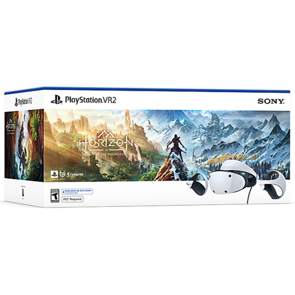 Очки VR Sony PlayStation VR2 + Horizon Call Of The Mountain Белый photo 1